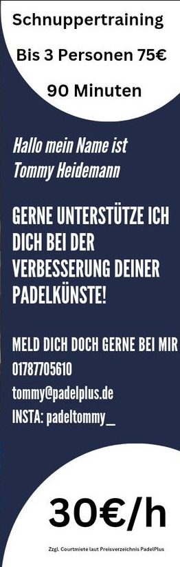 Flyerbild Schnuppertraining