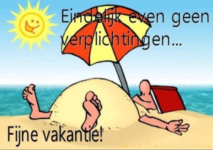 Vakantieplanning jeugdleden – Groep 1, 2 en 3