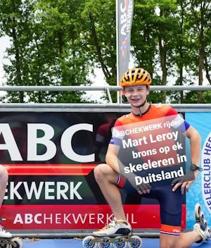 Mart Leroy Brons op EK